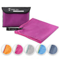 Mikrofaser Handtuch Fuchsia 40x80 cm inkl. Meshbag