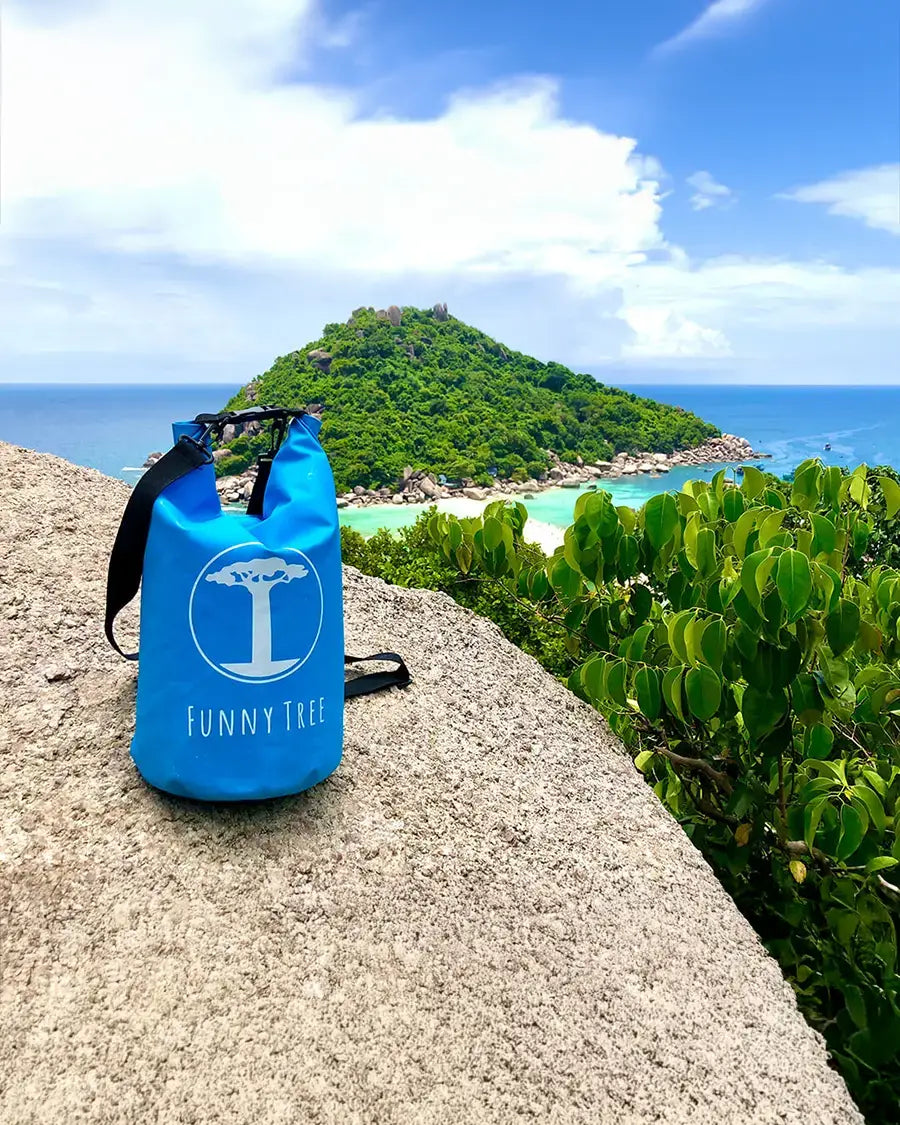 Drybag Trockentasche – Wasserdichter Packsack | Hellblau