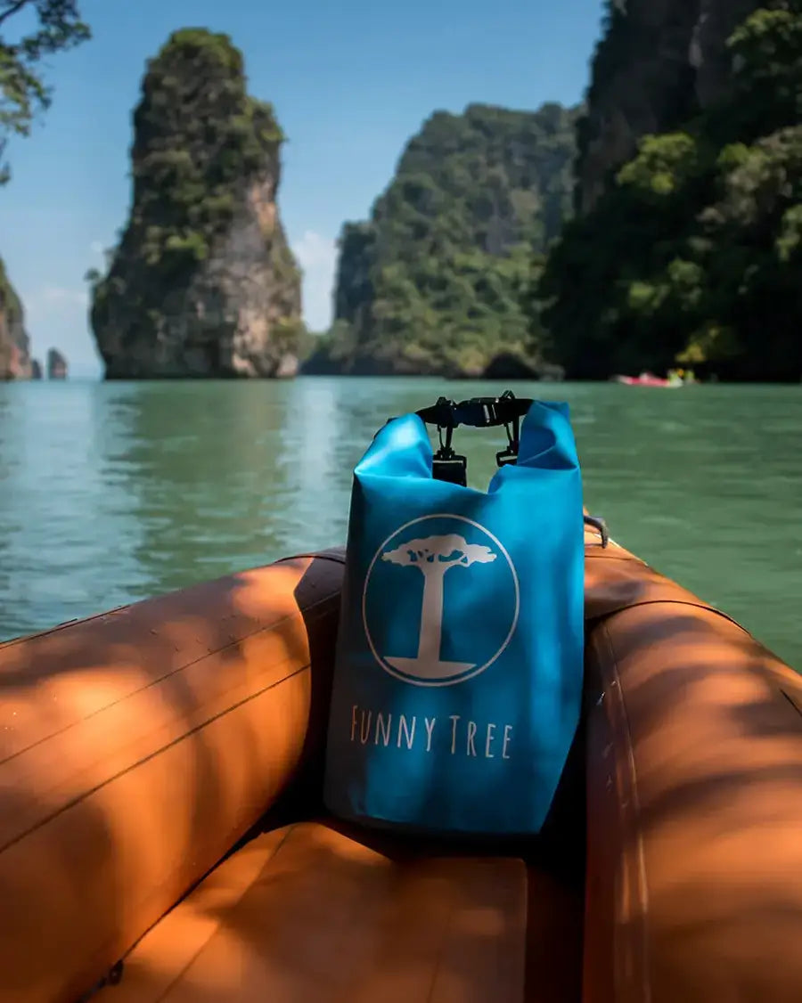 Drybag Trockentasche – Wasserdichter Packsack | Hellblau