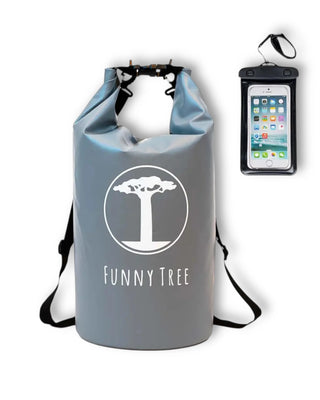 Drybag Trockentasche – Wasserdichter Packsack | Grau