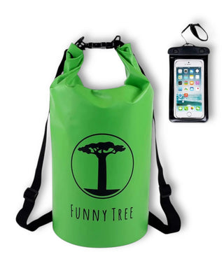 Drybag Trockentasche – Wasserdichter Packsack | Grün