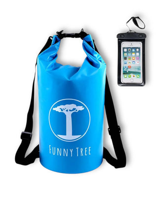 Drybag Trockentasche – Wasserdichter Packsack | Hellblau