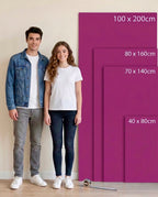 EcoGreen Handtuch Fuchsia – OEKOTEX 100 zertifiziert, frei von Schadstoffen