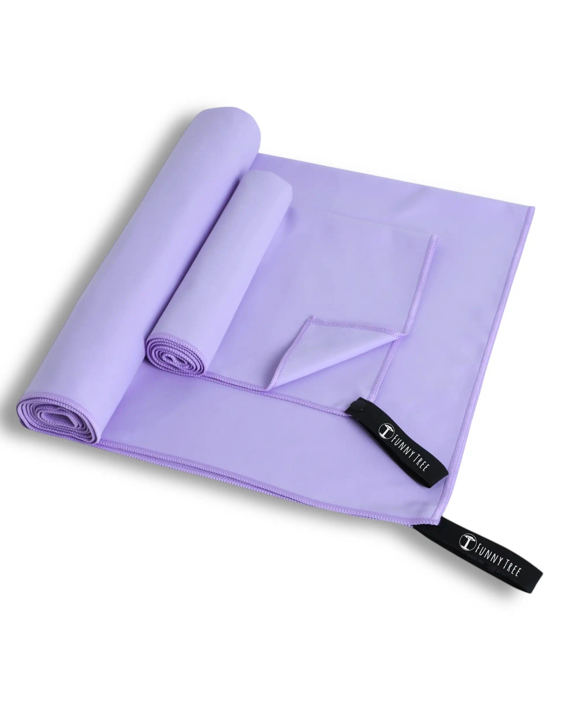 Nachhaltiges EcoGreen Mikrofaserhandtuch | Lavendel