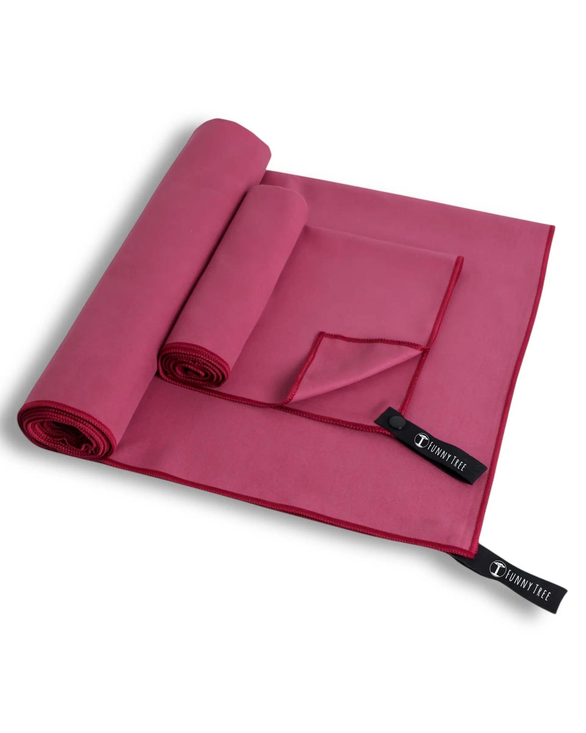 Nachhaltiges EcoGreen Mikrofaserhandtuch | Mauve