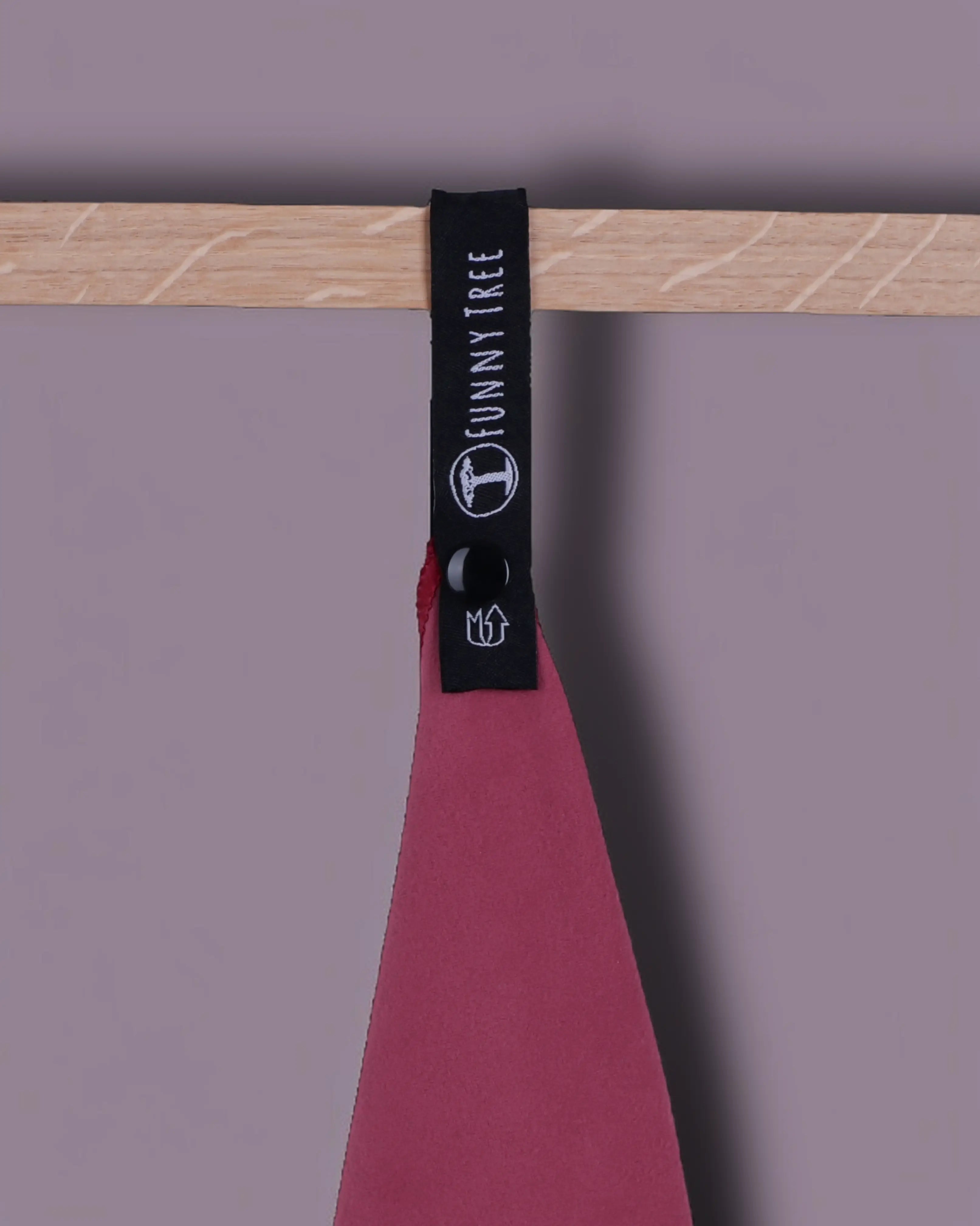 Nachhaltiges EcoGreen Mikrofaserhandtuch | Mauve