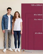 EcoGreen Handtuch Mauve – OEKOTEX 100 zertifiziert, frei von Schadstoffen