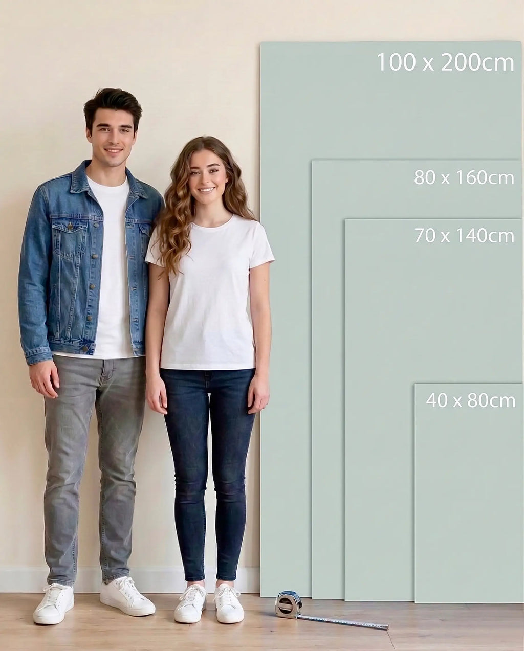 Nachhaltiges EcoGreen Mikrofaserhandtuch | Salbei