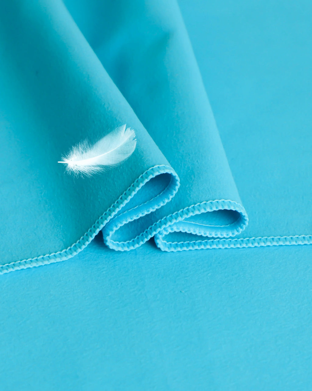 Nachhaltiges EcoGreen Mikrofaserhandtuch | Türkis