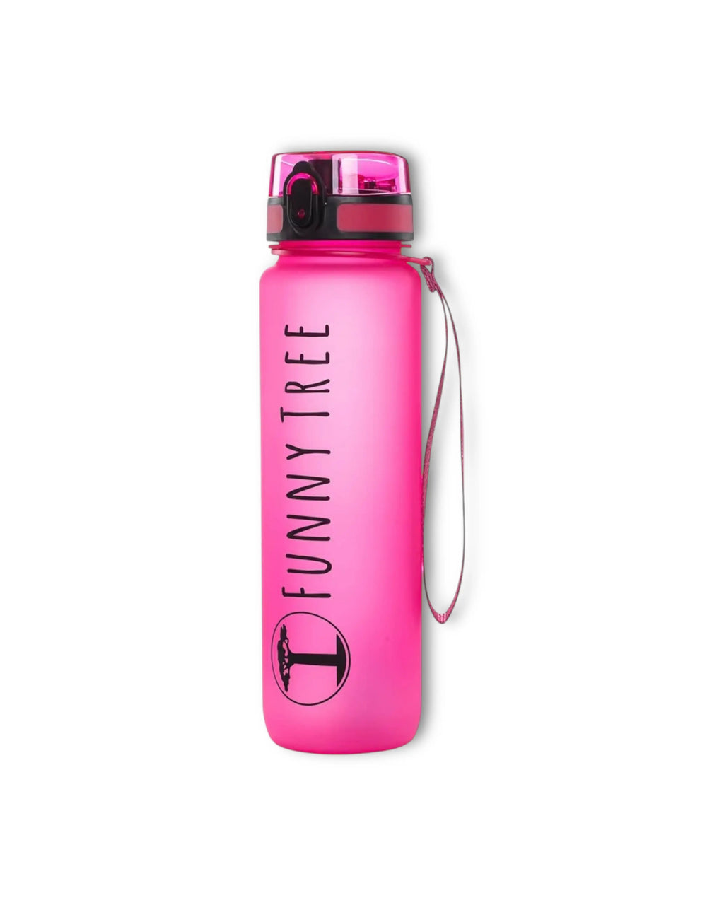 Funny Tree Trinkflasche Hot Pink 500ml – BPA-frei aus Tritan