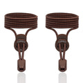 Elastische Schnürsenkel Active Braun – Speed Locks für Sport & Alltag